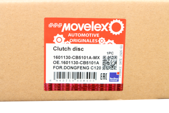 Диск сцепления DONGFENG С120 ведомый MOVELEX 6