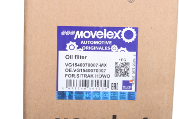 Фильтр масляный SITRAK HOWO ЕВРО-3 MOVELEX 5
