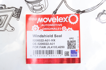 Уплотнитель стекла FAW J6,4180,4250 ветрового MOVELEX 3